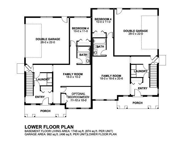 Multi-Family Plan 90888 Level One