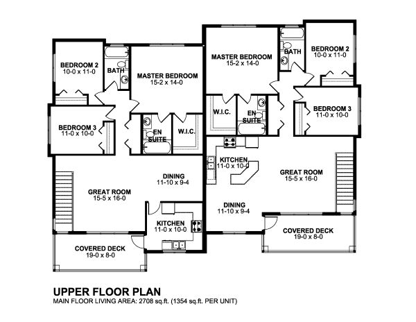 Multi-Family Plan 90888 Level Two
