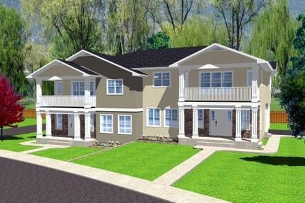 Plan 90888 - 4456 Square Feet