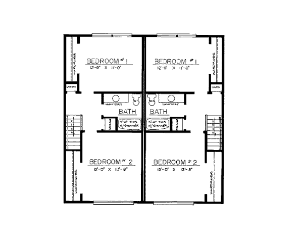 Multi-Family Plan 91328 Level Two