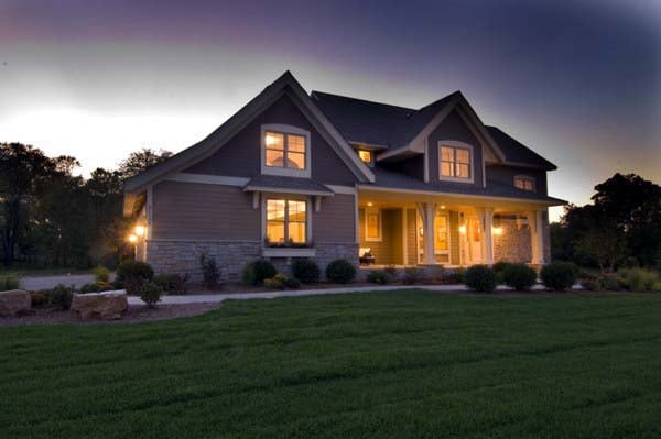 Plan with 2909 Sq. Ft., 4 Bedrooms, 4 Bathrooms, 3 Car Garage Picture 8