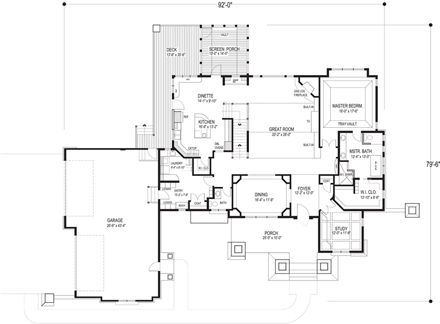 First Level Plan