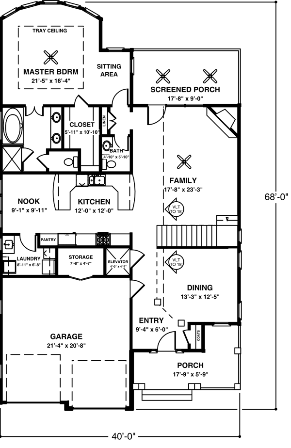 Plan 92375 | Craftsman Style with 3 Bed, 4 Bath, 2 Car Garage