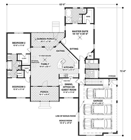 First Level Plan