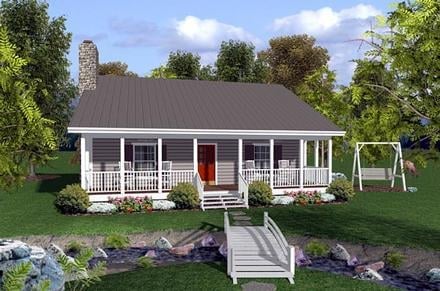 Plan 92388 - 953 Square Feet
