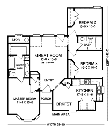 First Level Plan