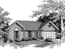 Plan 93017 - 1142 Square Feet