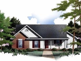 Plan 93075 - 1170 Square Feet