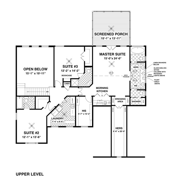 House Plan 93496 Level Two