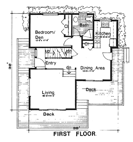 First Level Plan
