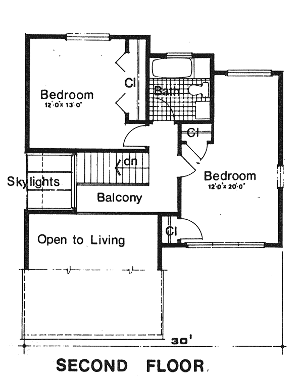 House Plan 94012 Level Two