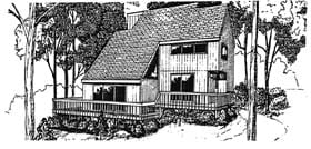 Plan 94012 - 1341 Square Feet