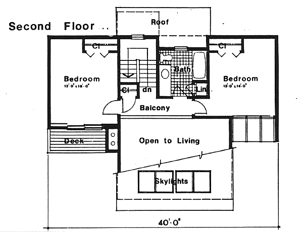 House Plan 94013 Level Two