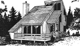 Plan 94015 - 1112 Square Feet