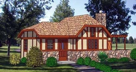 Plan 94328 - 484 Square Feet