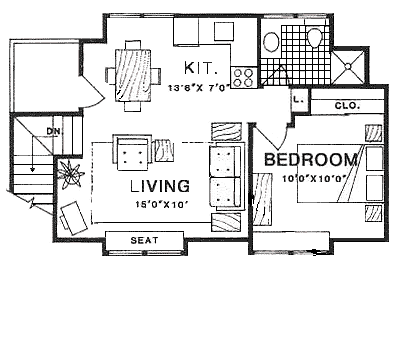 Garage Plan 94347 - 3 Car Garage Apartment Level Two