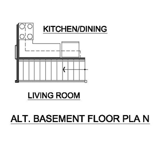 House Plan 94372 Alternate Level One