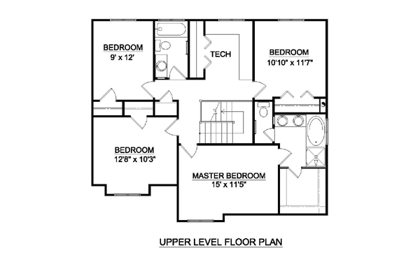 House Plan 94391 Level Two