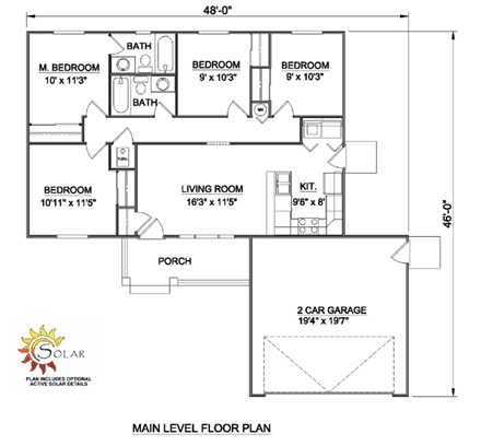 First Level Plan
