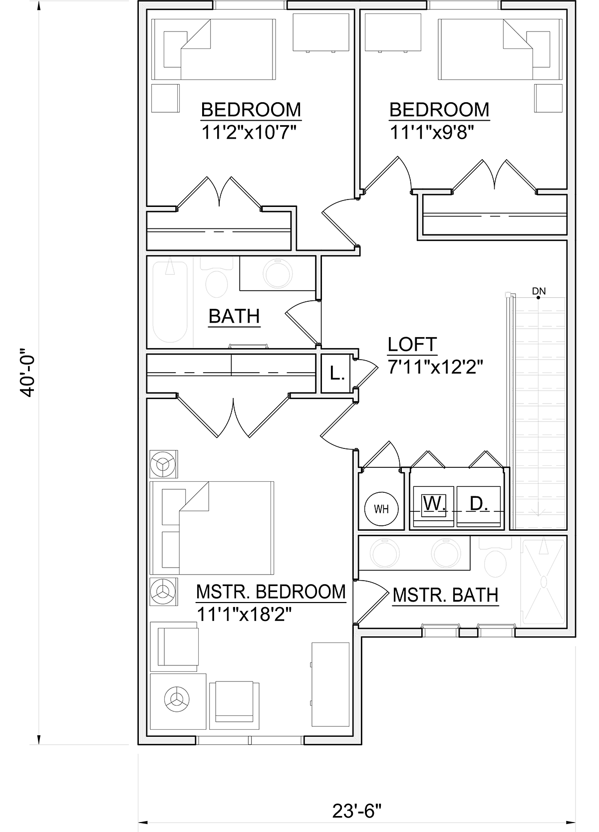 House Plan 94500 Level Two