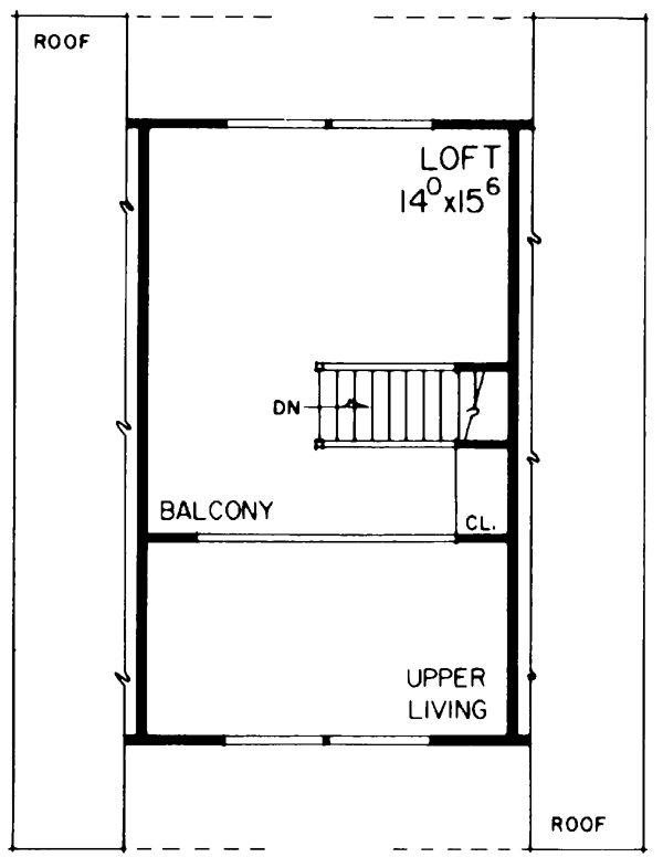 House Plan 95007 Level Two
