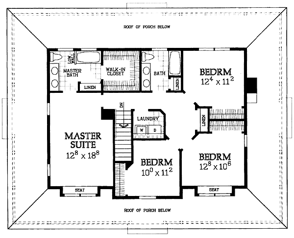 House Plan 95274 Level Two