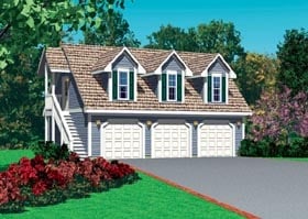 Plan 95297 - 670 Square Feet