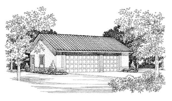 Garage Plan 95298
