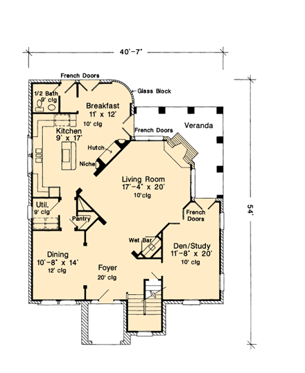 First Level Plan