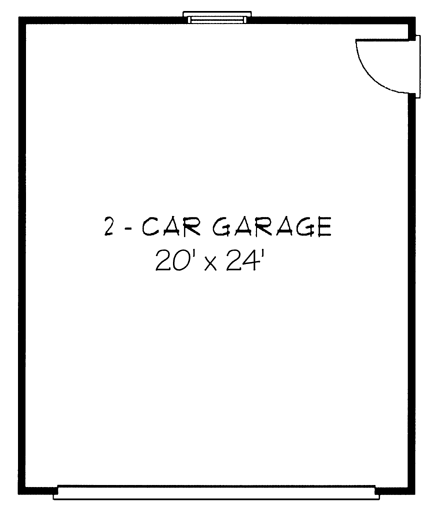 House Plan 95569 Alternate Level One
