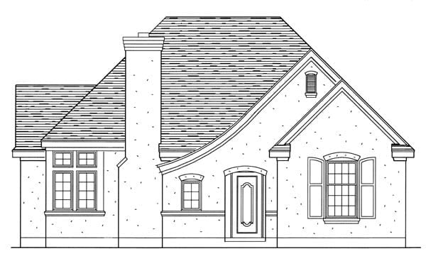European Plan with 1621 Sq. Ft., 3 Bedrooms, 2 Bathrooms, 2 Car Garage Picture 2