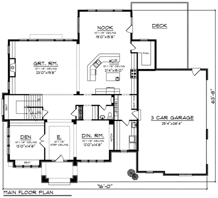 First Level Plan
