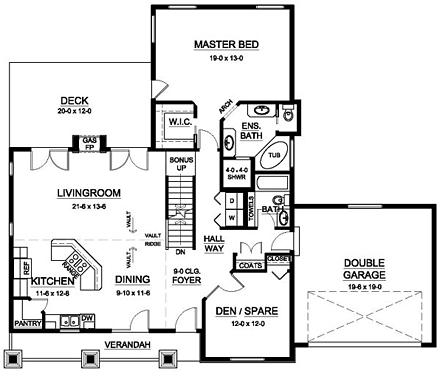 First Level Plan