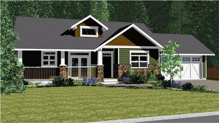 Plan 96233 - 1497 Square Feet