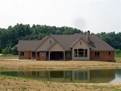 Bungalow, Country Plan with 2044 Sq. Ft., 4 Bedrooms, 3 Bathrooms, 2 Car Garage Picture 3
