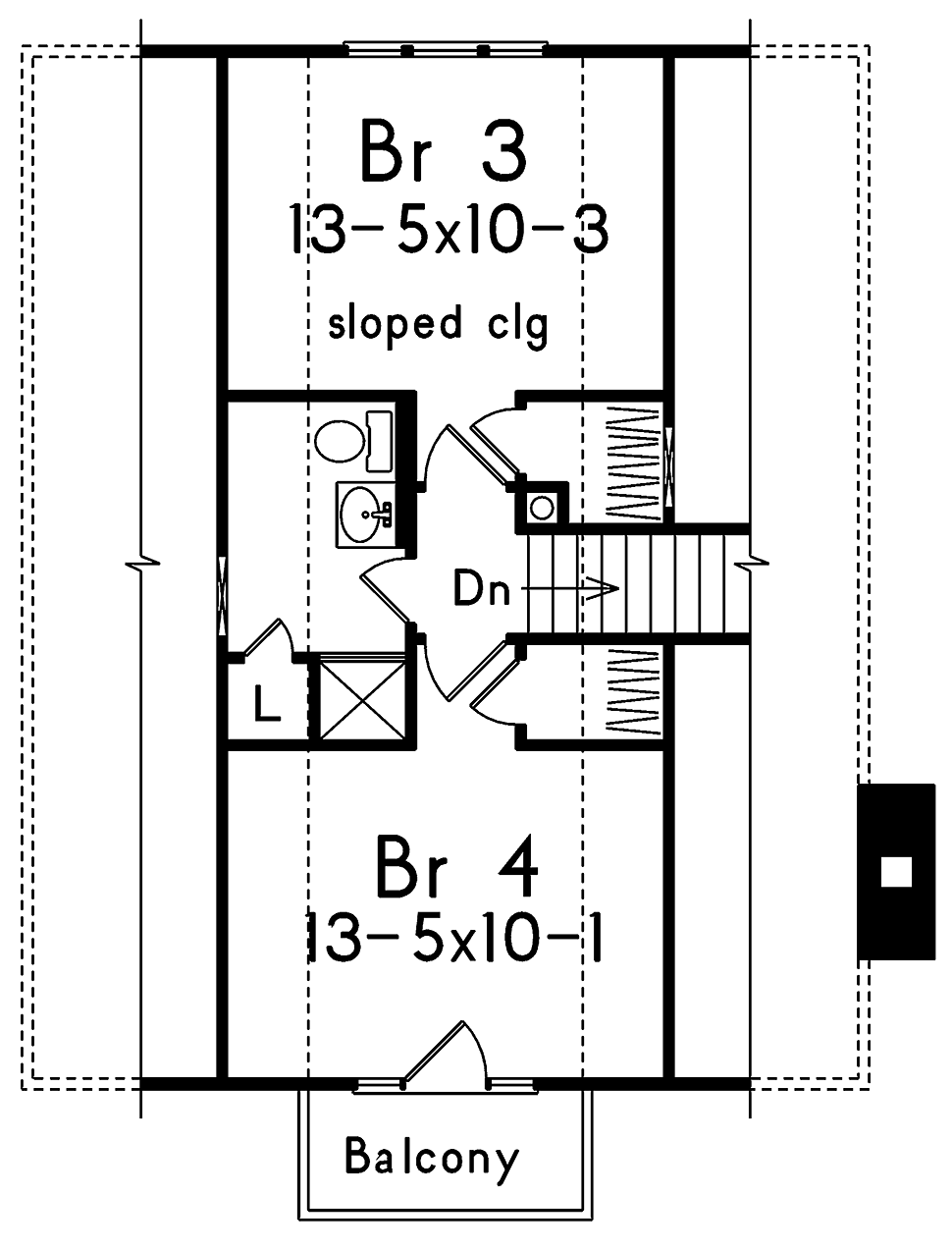 House Plan 97238 Level Two