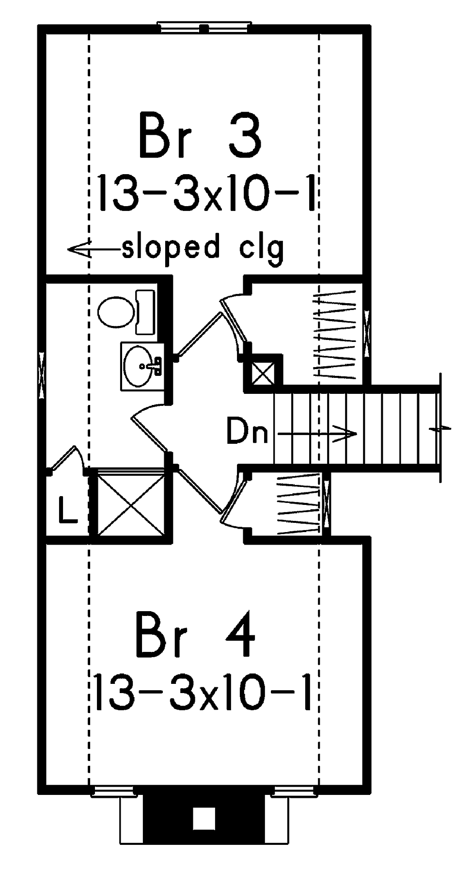 House Plan 97249 Level Two