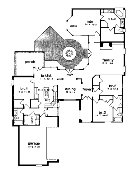 First Level Plan