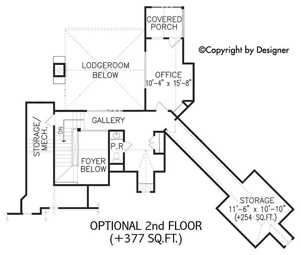 House Plan 97607 Level Two