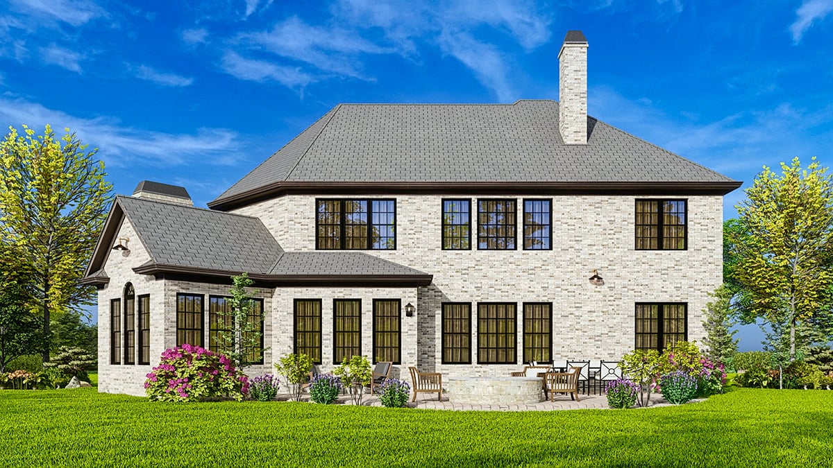 House Plan 97627 Rear Elevation