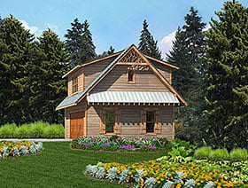 Plan 97643 - 460 Square Feet