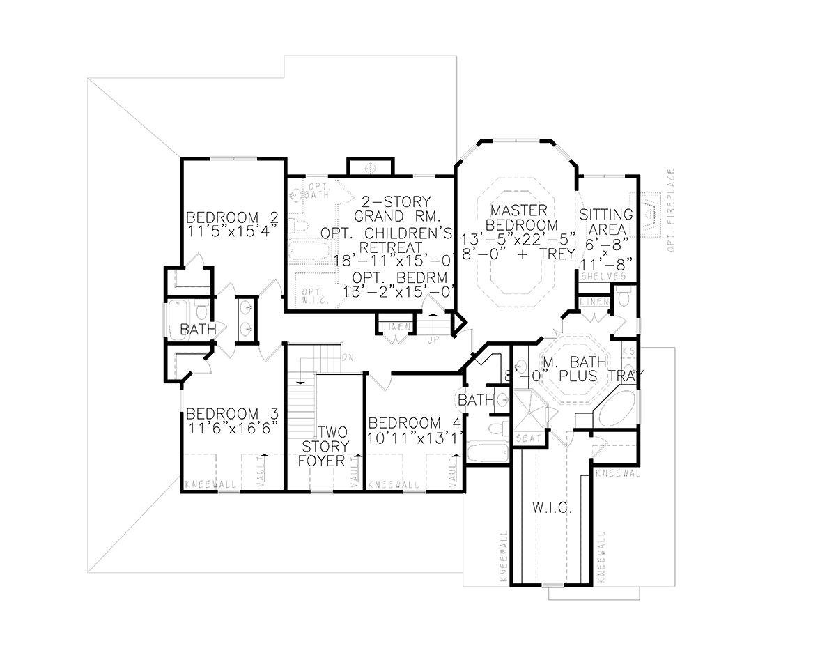 House Plan 97654 Level Two