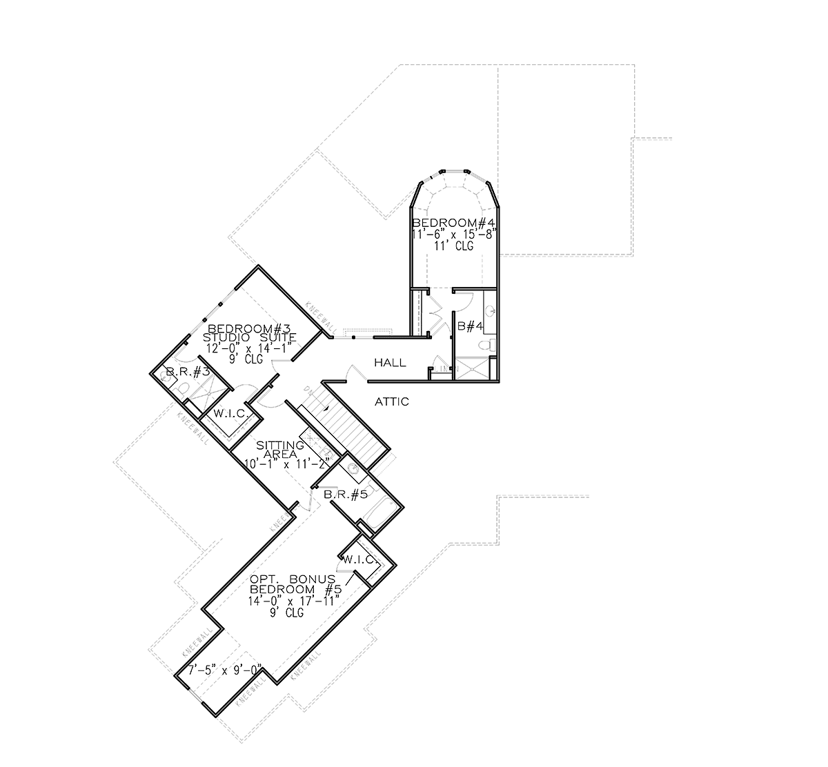 House Plan 97673 Level Two