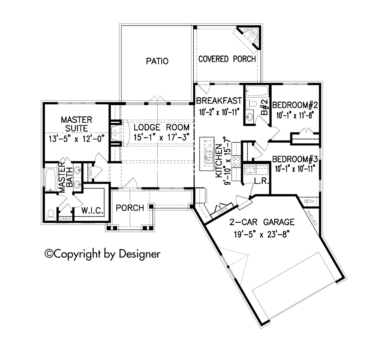 House Plan 97693 Level One