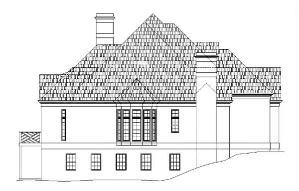 European, Greek Revival, Victorian Plan with 3143 Sq. Ft., 4 Bedrooms, 4 Bathrooms, 3 Car Garage Picture 4