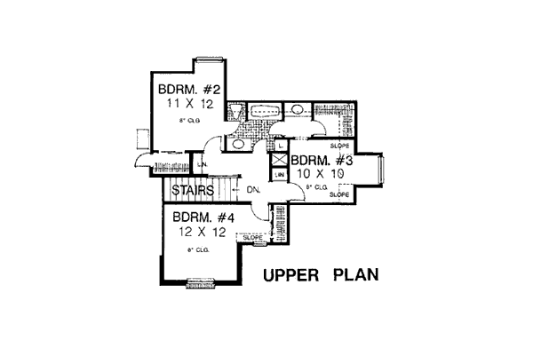 House Plan 98517 Level Two