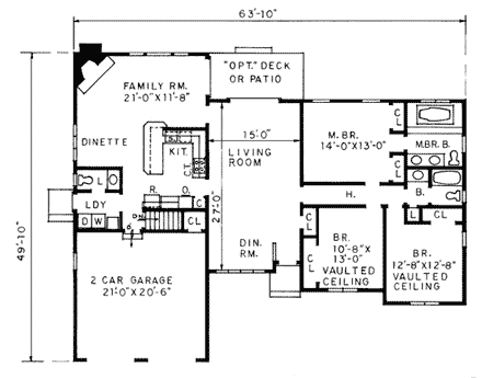 First Level Plan