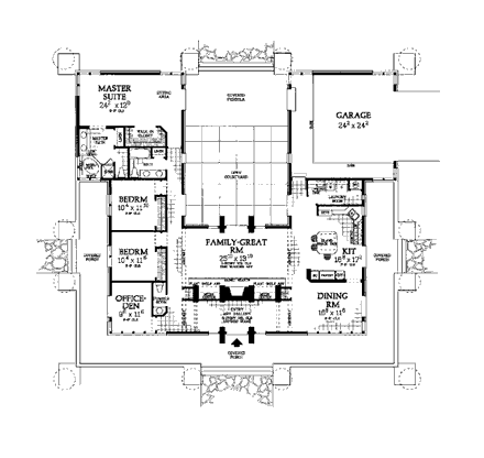 First Level Plan