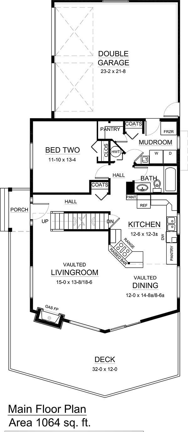 House Plan 99943 Level One