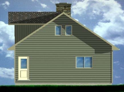 House Plan 99975 Rear Elevation